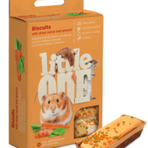 Little One Little One cookies with dried carrot and spinach for small animals