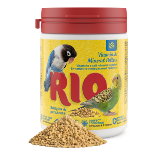 RIO Granulés de vitamines et de minéraux pour perruches, 120 g