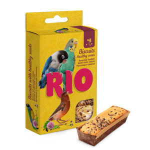 RIO Koekjes voor alle vogels met gezonde zaden, 5x7 gr