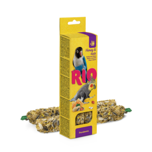 RIO Sticks für Sittiche mit Honig und Nüssen, 2x75 gr