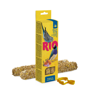 RIO Sticks für Sittiche und exotische Vögel mit Honig, 2x40 gr