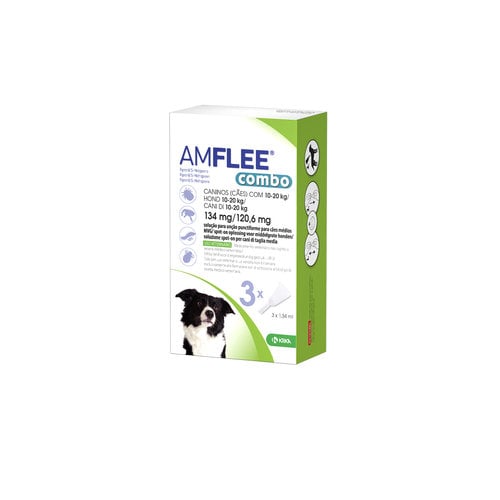 Amflee Amflee Combo Spot on Dog M 134 mg