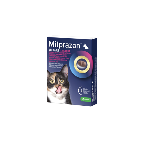 Milprazon Milprazon Chewable Katze 16mg/40mg chew