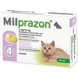 Milprazon Milprazon Cat/Kitten 4mg/10mg