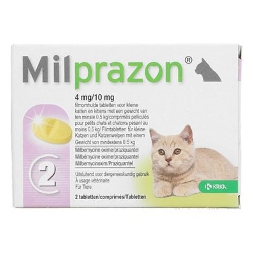 Milprazon Milprazon Cat/Kitten 4mg/10mg