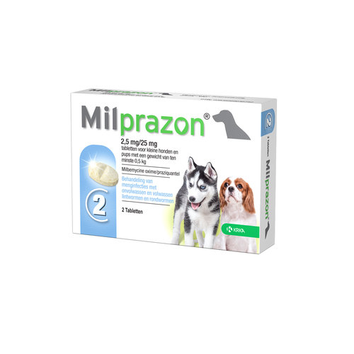 Milprazon Milprazon Petit Chien/Chiot 2,5mg/25mg