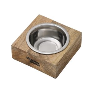 Pet-Joy DoggyBowl Bamboe Square S Pet-Joy DoggyBowl Bamboe Square S