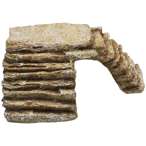 Komodo Basking Platform Corner Ramp Sandstone Komodo Basking Platform Corner Ramp Sandstone