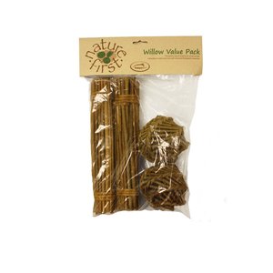 Happy Pet Willow Value Pack - 2 Sticks / 2 Small Balls