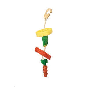 Happy Pet Natural Loofah Hanging Toy