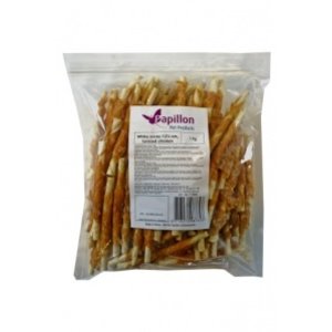 Rollsticks weiß umwickelt mit Hühnchen 12½ cm 1 kg