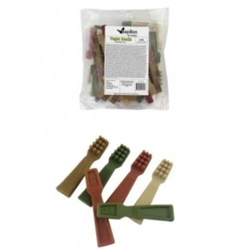 Vegan snack tandenborstels assorti, 1 kg