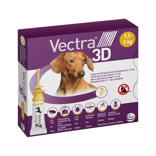 Vectra  3D spot-on solution for dogs