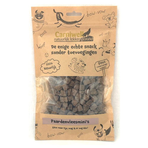 Carniwell Carniwell Minis de viande de cheval 200g