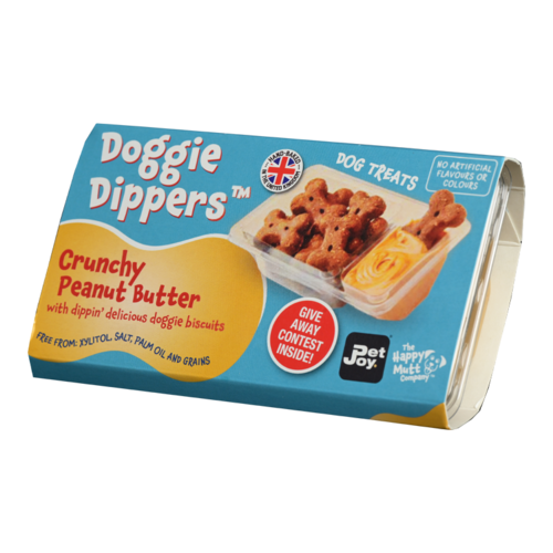 Doggie Dippers Pet Joy x Happy Mutt company - Doggie Dippers Crunchy peanut butter