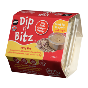 Doggie Dippers Dip N Bitz Berry Nice