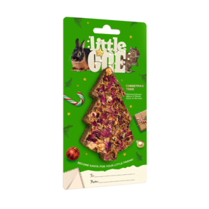 Little One Little One Christmas tree. Christmas treat-toy for all small mammals, 65 g