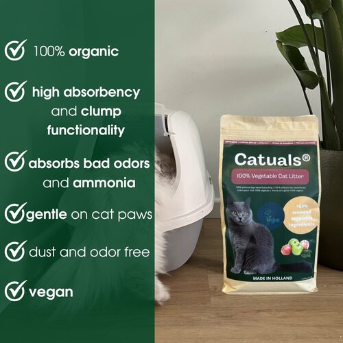 Catuals Catuals 100% Organic Cat Litter