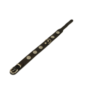 Dutchiz Fortuna Crocodile leather, Steen: Zilver