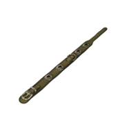 Dutchiz Treasure mat Olive Green, Stone: Black