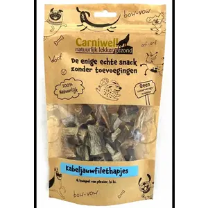 Carniwell Carniwell Cod fillet snacks 100g