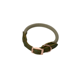 Pet-Joy The DoggyWalker Collar Tan Green 40cm