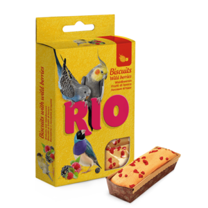 RIO Biscuits pour tous les oiseaux avec des baies sauvages, 5x7 g