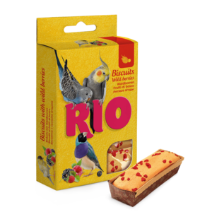 RIO Koekjes voor alle vogels met wilde bessen, 5x7 gr