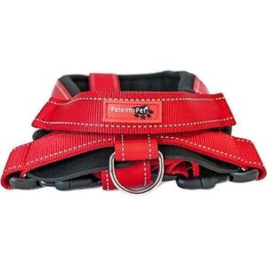 Patento Pet Harnais de sport avec laisse longue rouge