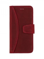 Samsung Galaxy S9 Plus G965F Genuine Leather Book case Bordeaux