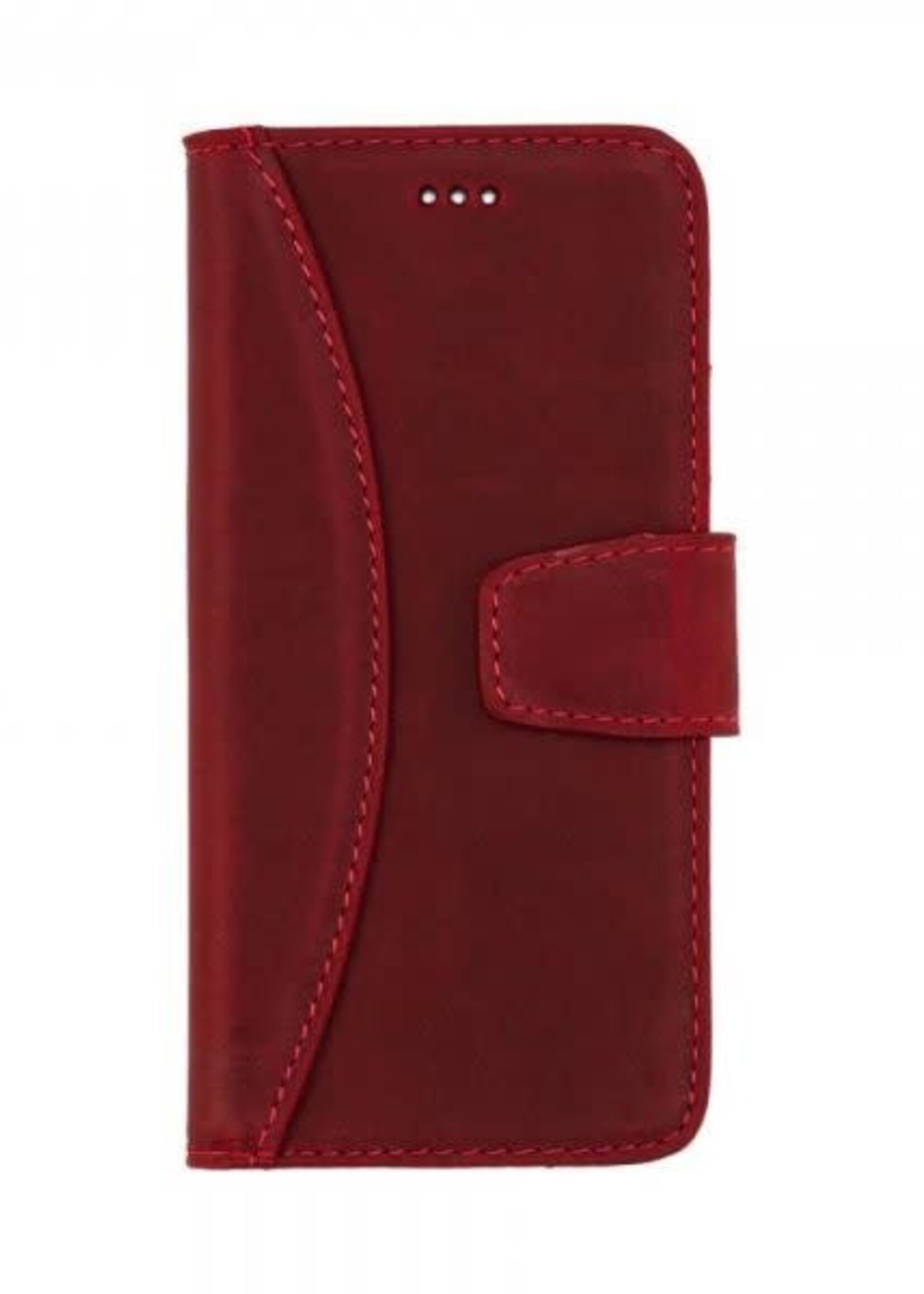 Samsung Galaxy S9 Plus G965F Genuine Leather Book case Bordeaux