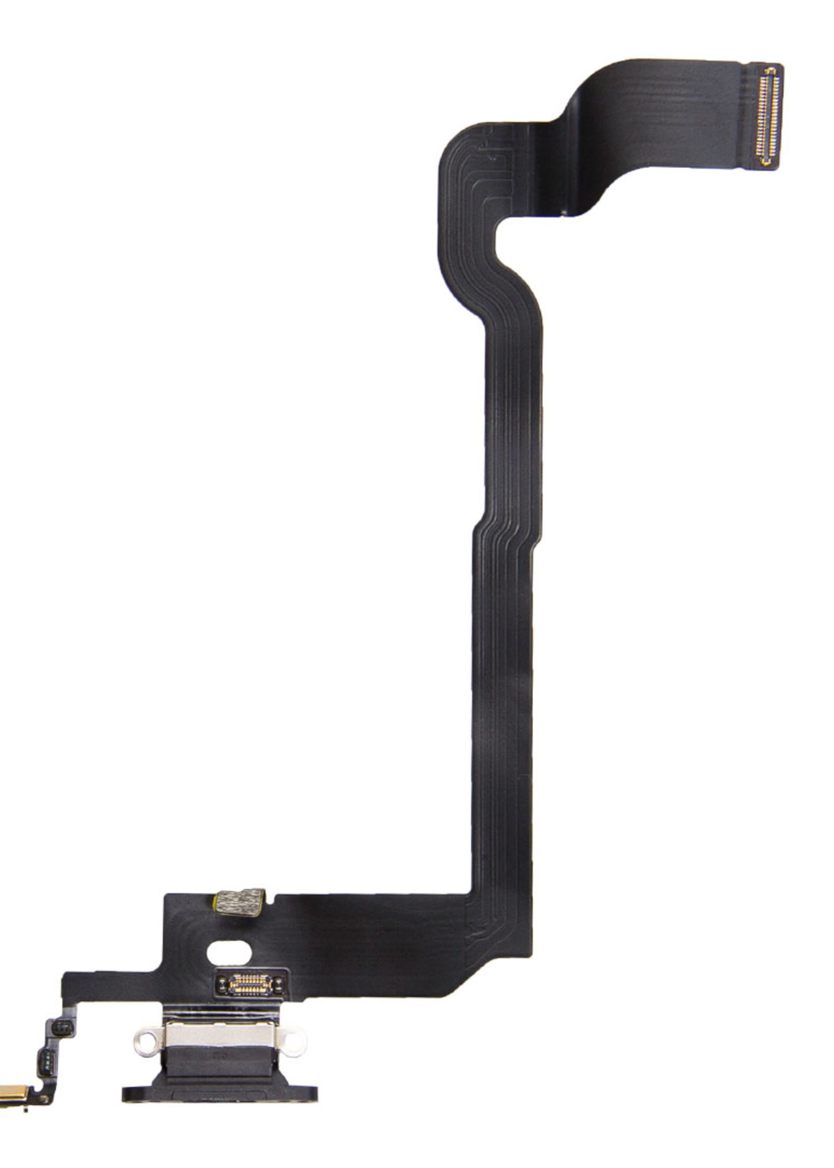 For Apple For iPhone X System Connector Flex Black