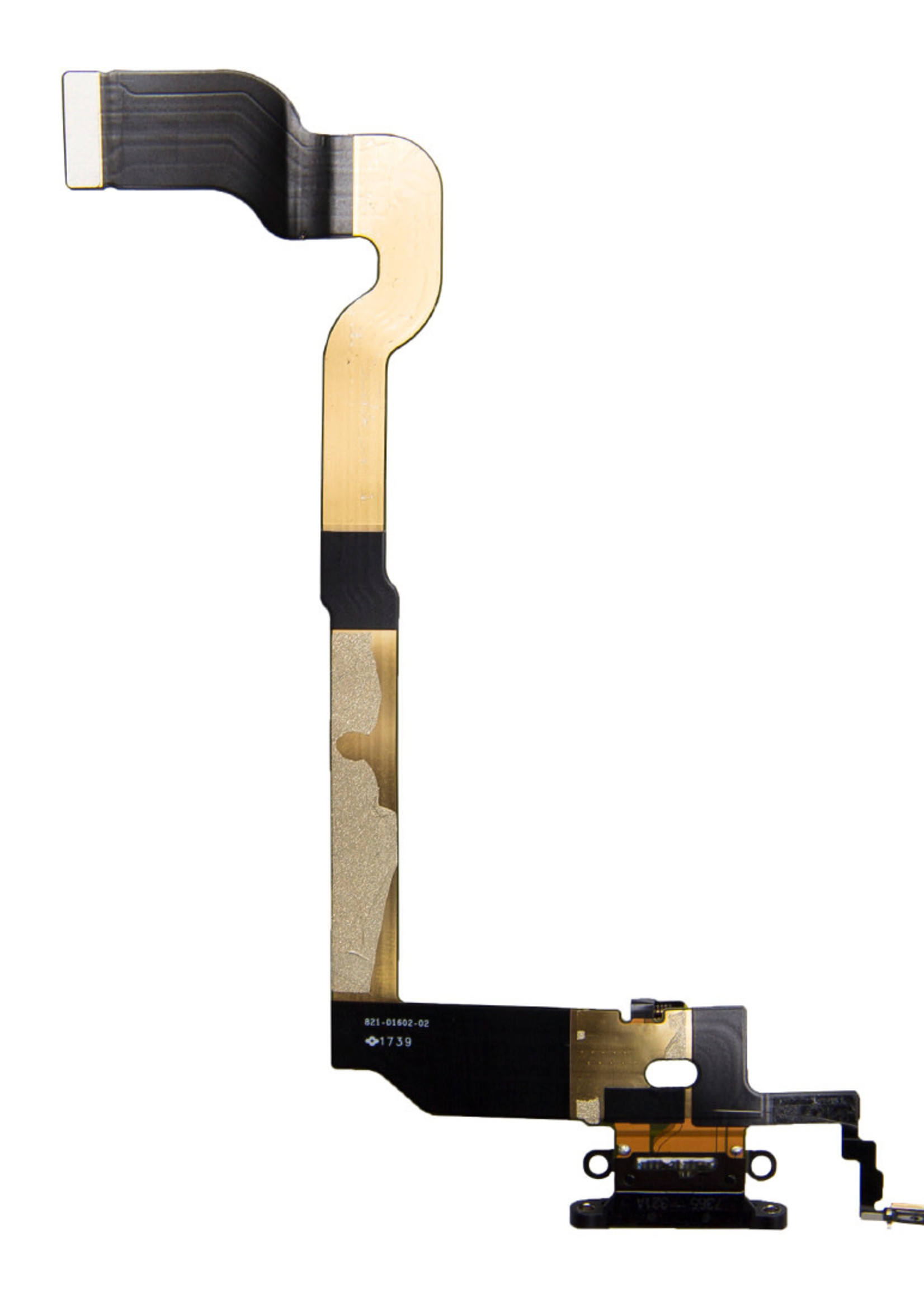 For Apple For iPhone X System Connector Flex Black