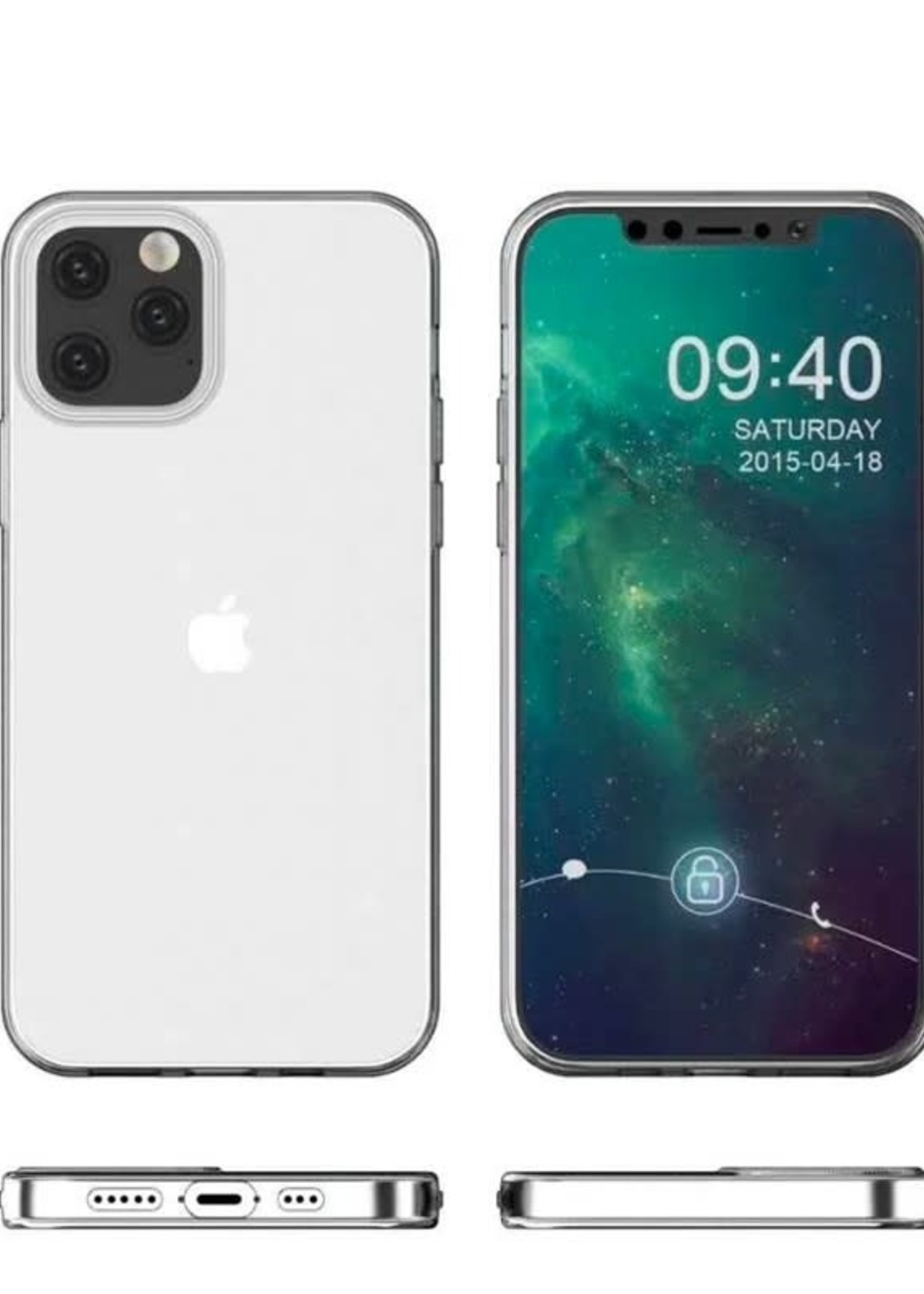 IPHONE 12 / IPHONE 12 PRO 6.1 TPU CLEAR