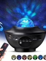 MF MF Sterren Projector - Star Sky - Galaxy Projector - Nachtlamp - Sterrenhemel - 10 Kleur lichtstanden - inclusief afstandsbediening