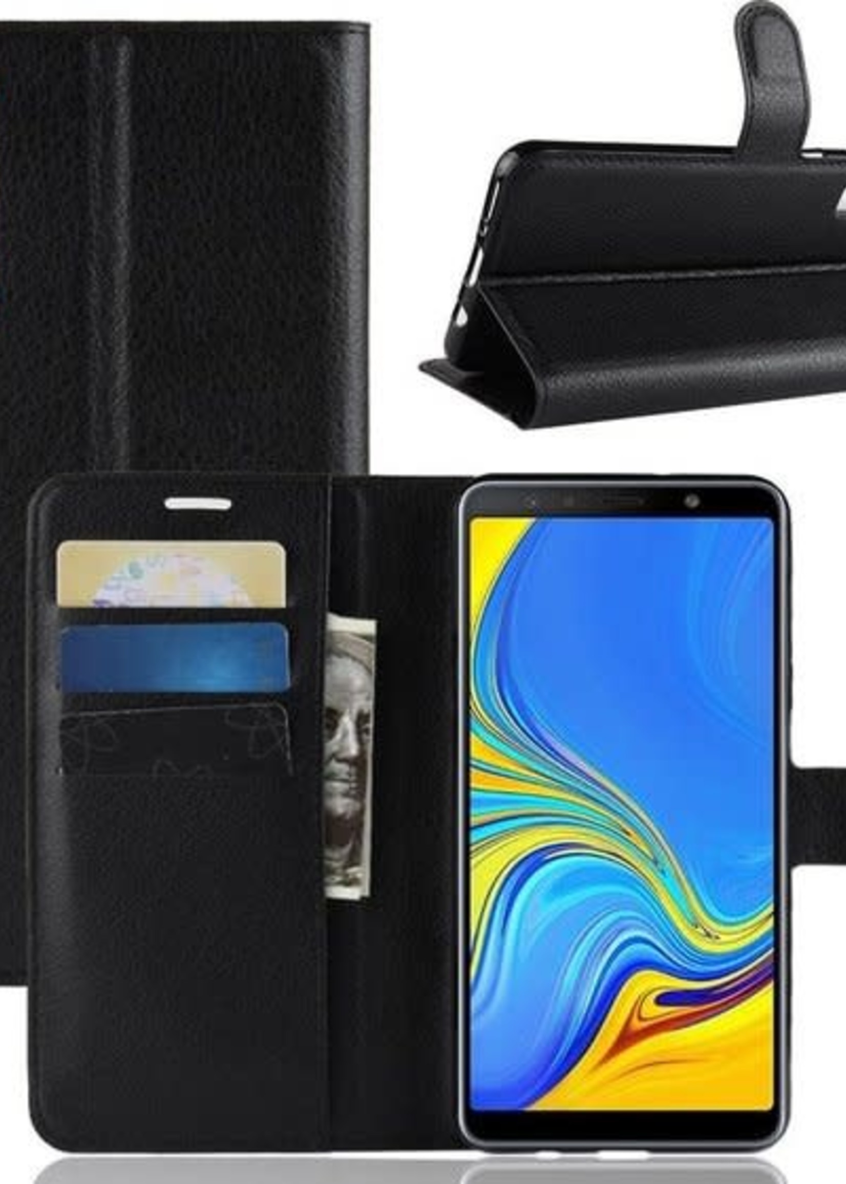 Samsung Galaxy A7 A750F (2018) Book Case Black