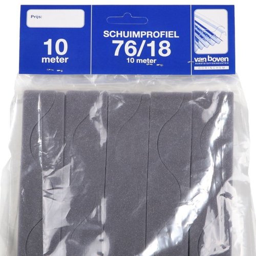 Schuimprofiel Type G en H 10 meter