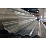 Polyester Golfplaat op Rol 3500mm Transparant Type H 5 meter