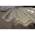 Polyester Golfplaat 108x305 cm Transparant Type B 146/48