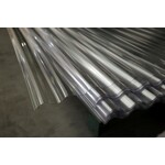 126 x 122 cm  Golfplaat Polycarbonaat Transparant Type H 76/18 Enkelwandig