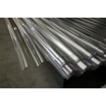 126 x 183 cm  Golfplaat Polycarbonaat Transparant Type H 76/18 Enkelwandig