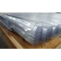 EW PC 76/18 7000x1040mm glashelder damwand  0,8mm dikte