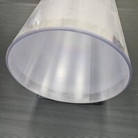 125 x 1500 cm Polycarbonaat Transparant vlakke rol