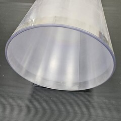 125 x 1500 cm Polycarbonaat Transparant vlakke rol