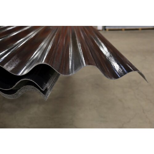 1096 x 6500 mm  Stabipol Golfplaat donkergrijs 177/51