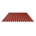 1200 x 2000 mm  Stabipol LT Golfplaat baksteenrood 76/18