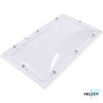 Enkelwandige, heldere lichtkoepel van acrylaat 100 x 200 cm (rechthoek)