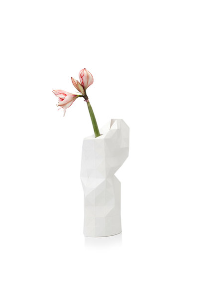 Paper Vase Cover White