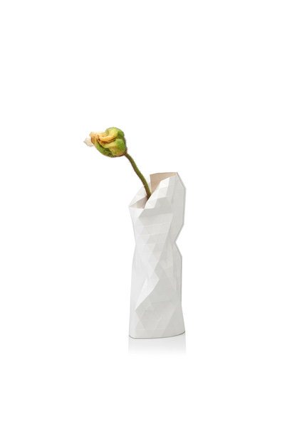 Paper Vase Cover Plain White (small)