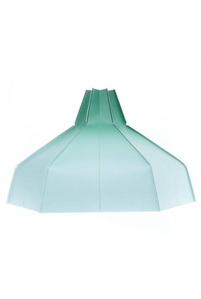 Folded Lampshade Green Gradient